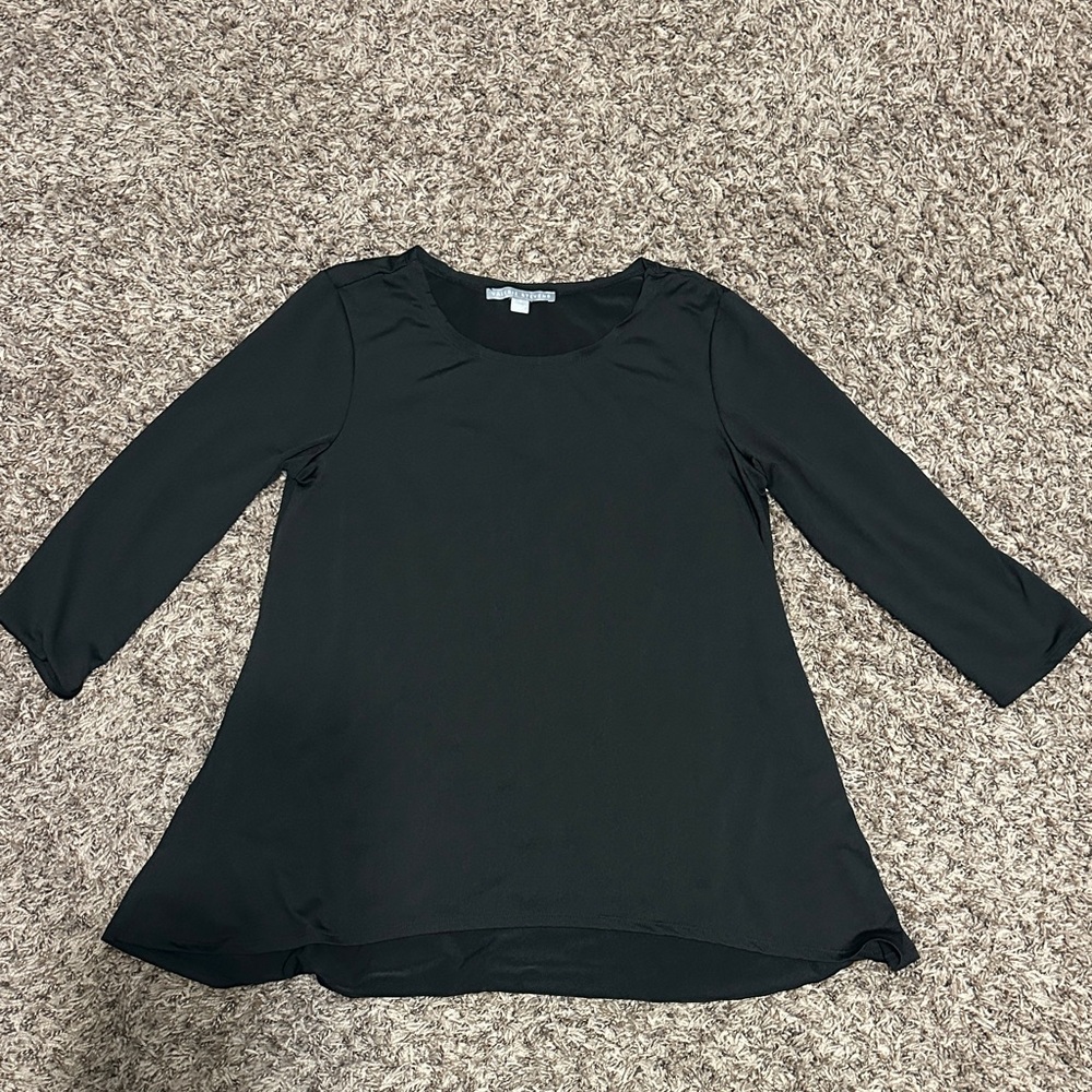 Valerie Stevens Elegant Black Top